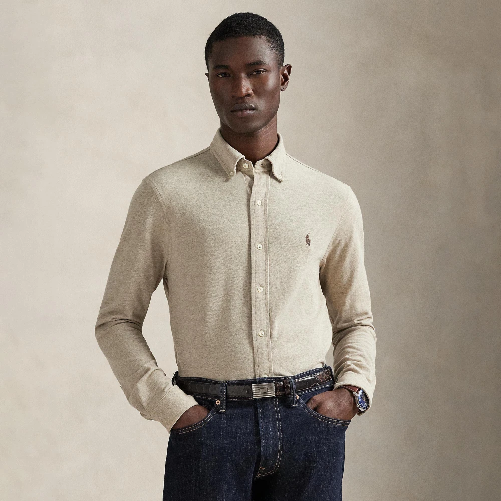 Ανδρικό Featherweight Mesh Shirt — Αέρινο πλεκτό μπλουζάκι Polo Ralph Lauren