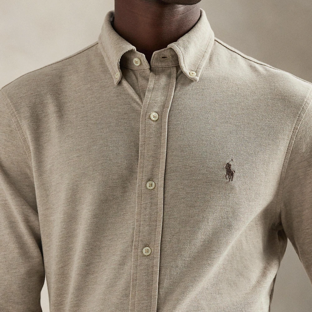 Ανδρικό Featherweight Mesh Shirt — Αέρινο πλεκτό μπλουζάκι Polo Ralph Lauren