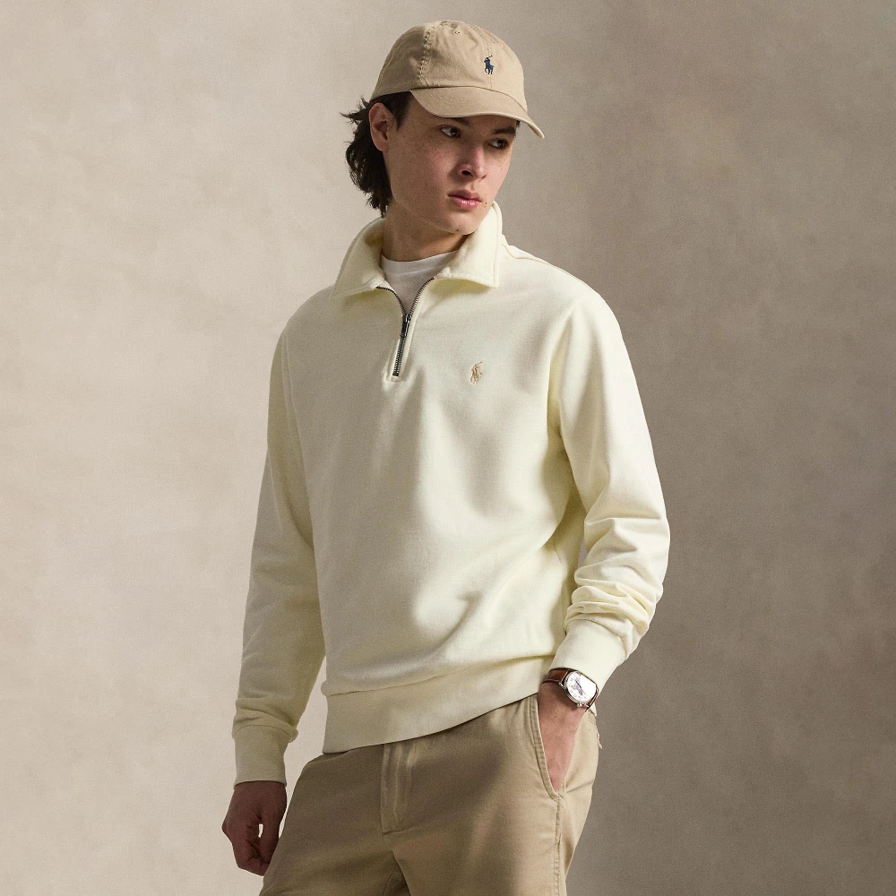 Ανδρικό Φούτερ Loopback Fleece με ημι-φερμουάρ — Polo Ralph Lauren