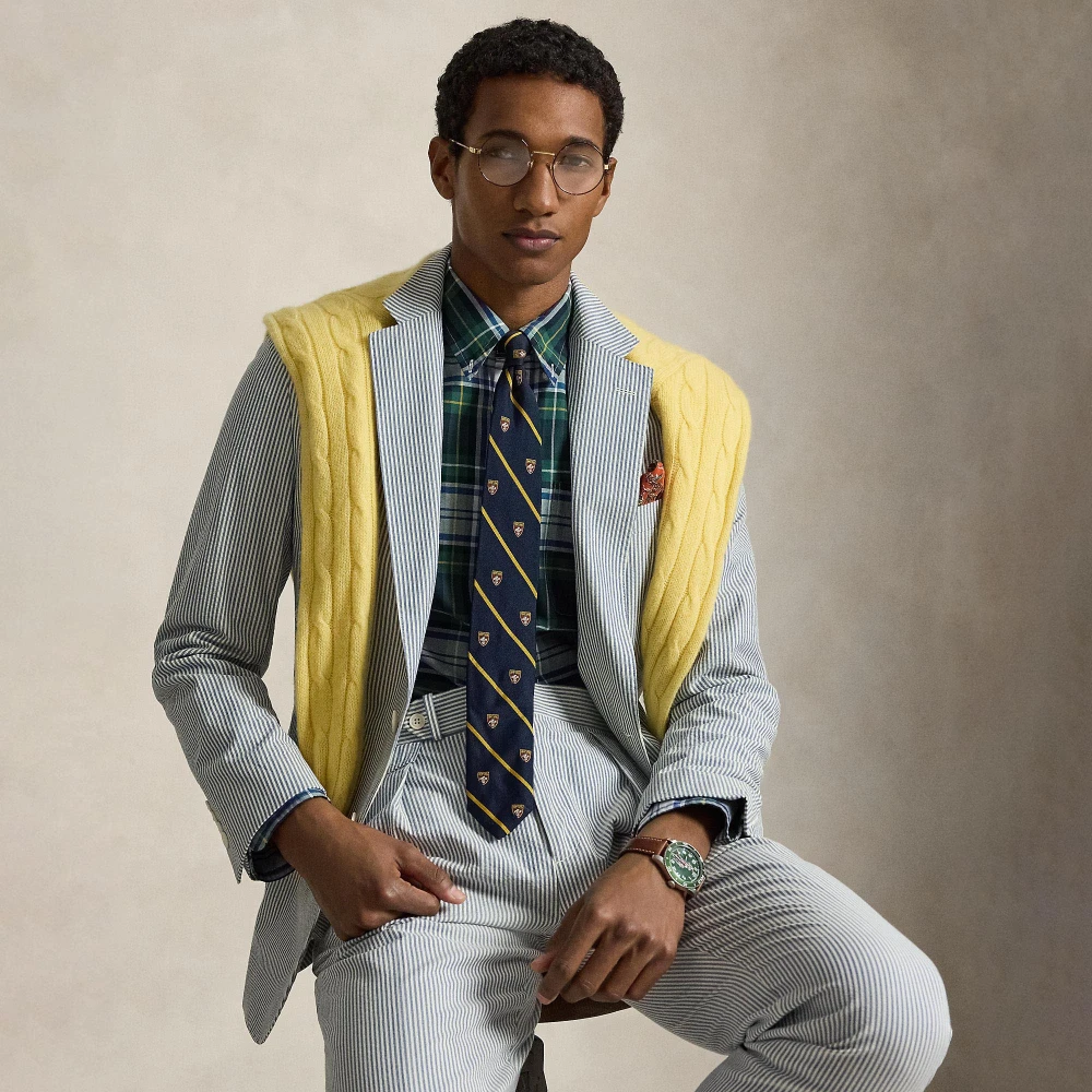Ανδρικό Σακάκι Seersucker Soft Tailored Fit — Polo Ralph Lauren