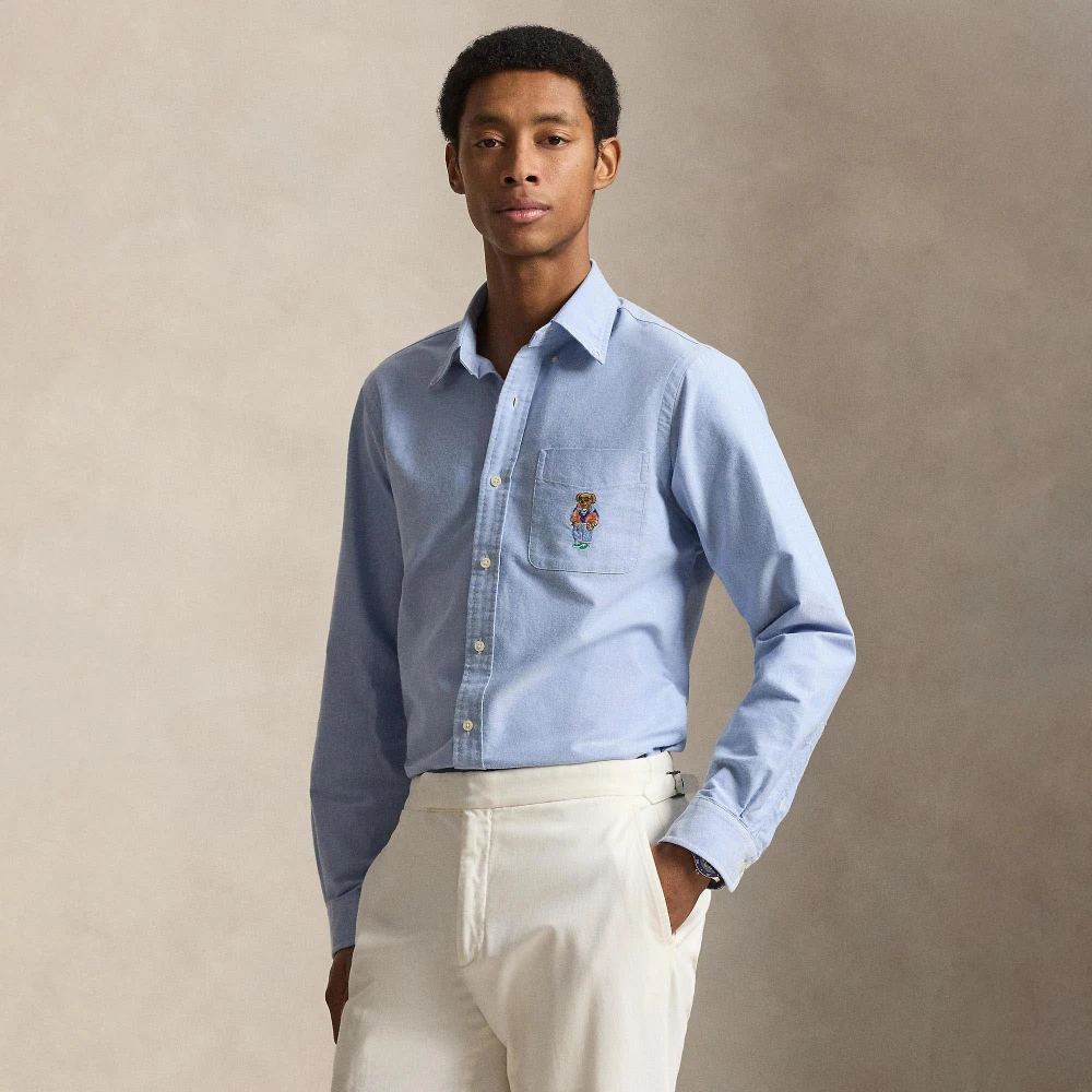 Ανδρικό Πουκάμισο Custom Fit Polo Bear Oxford — Polo Ralph Lauren