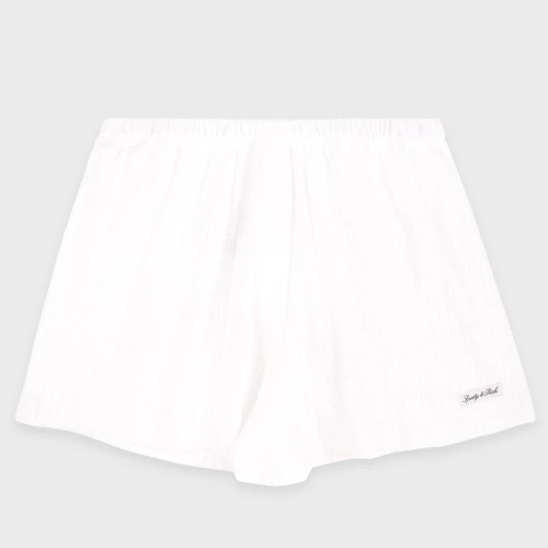 Γυναικείο Σορτς Sporty & Rich Signature Logo Pointelle