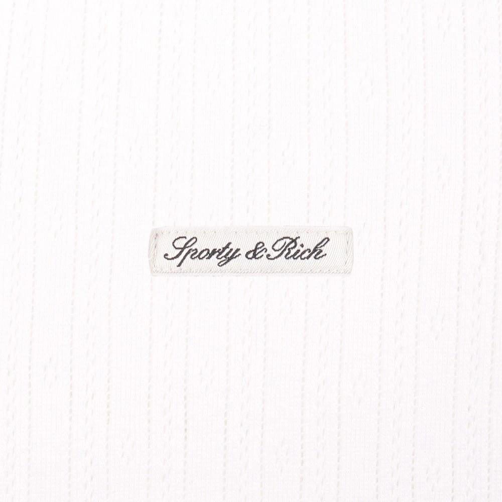 Γυναικείο Σορτς Sporty & Rich Signature Logo Pointelle