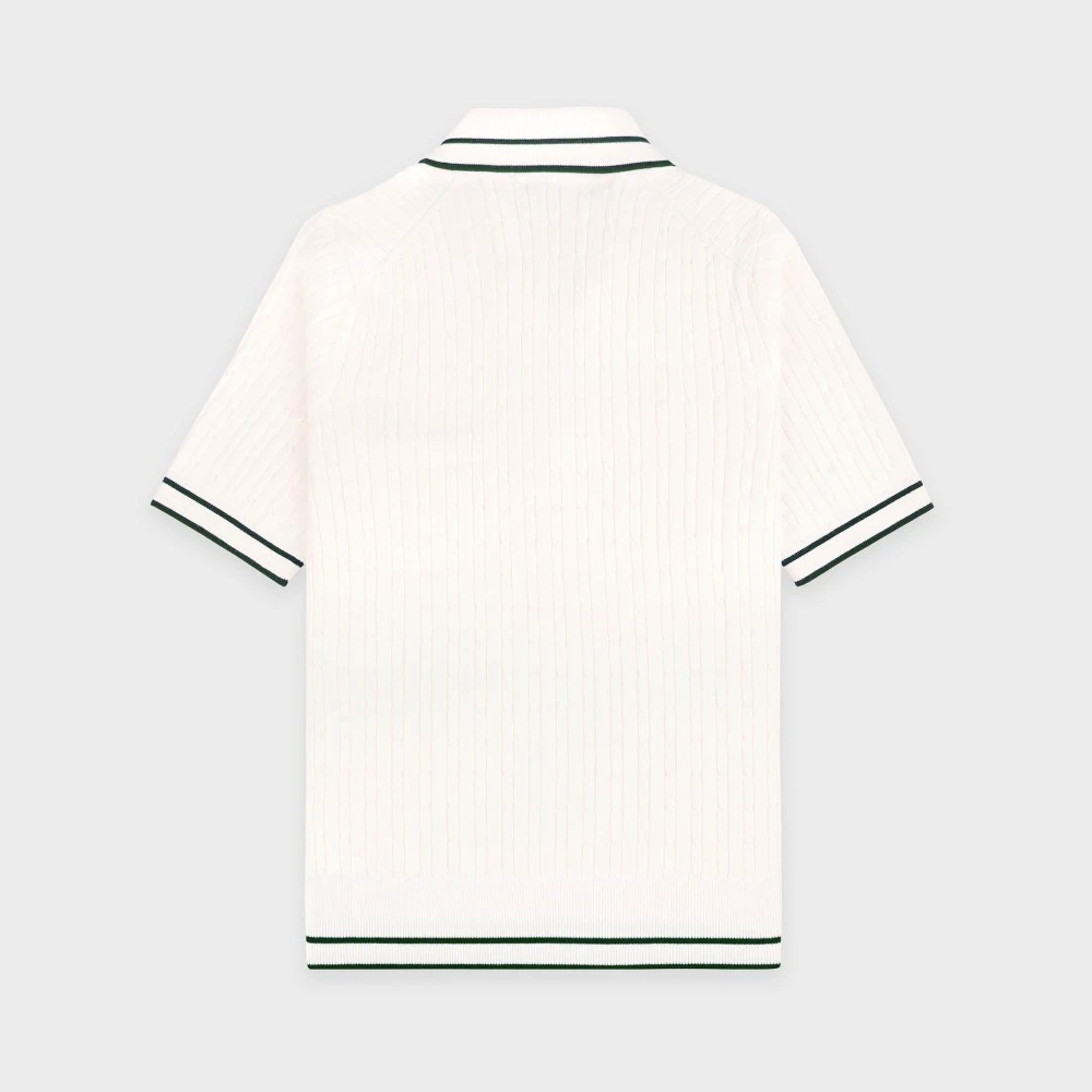 Γυναικεία Πλεκτή Μπλούζα Polo με Σχέδιο Cable Knit Sporty & Rich
