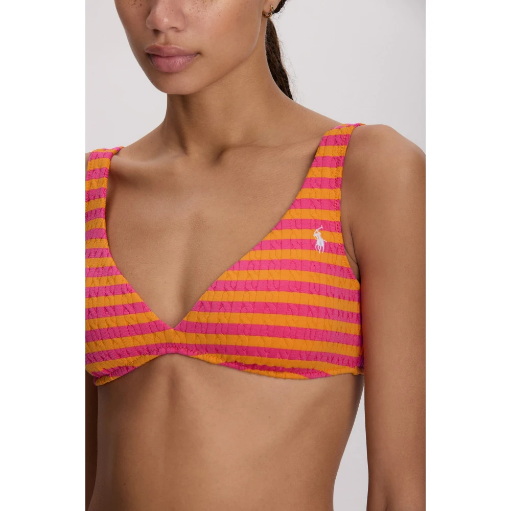 Γυναικείο Μπικίνι Τοπ V Neck Hook Back Bra Polo Ralph Lauren