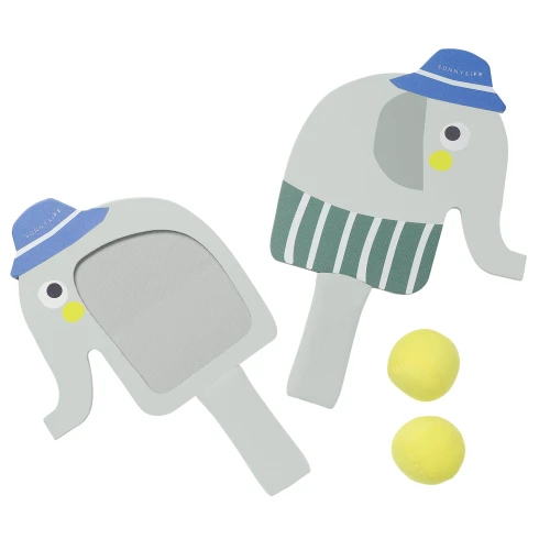 Παιδικές Ρακέτες Velcro Παραλίας - Eli the Elephant SUNNYLIFE
