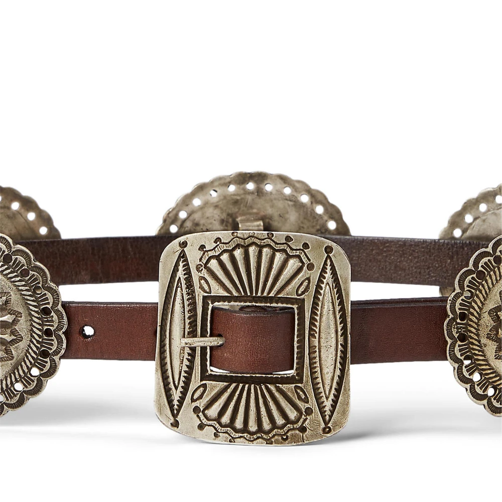 Γυναικεία Δερμάτινη Ζώνη με Conchos Polo Ralph Lauren
