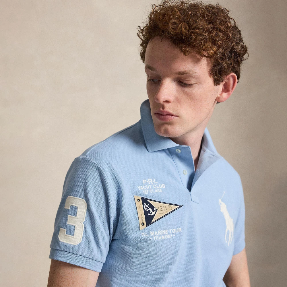Ανδρική Knit Polo Μπλούζα Polo Ralph Lauren