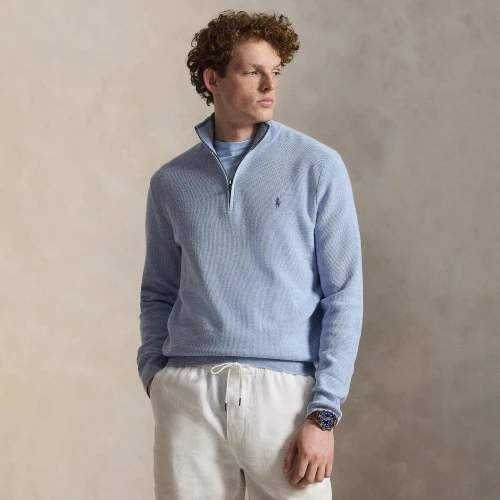 Ανδρική Πλεκτή Μπλούζα με Φερμουάρ Polo Ralph Lauren