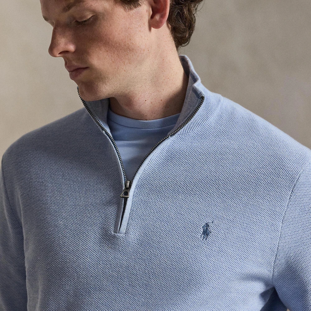 Ανδρική Πλεκτή Μπλούζα με Φερμουάρ Polo Ralph Lauren