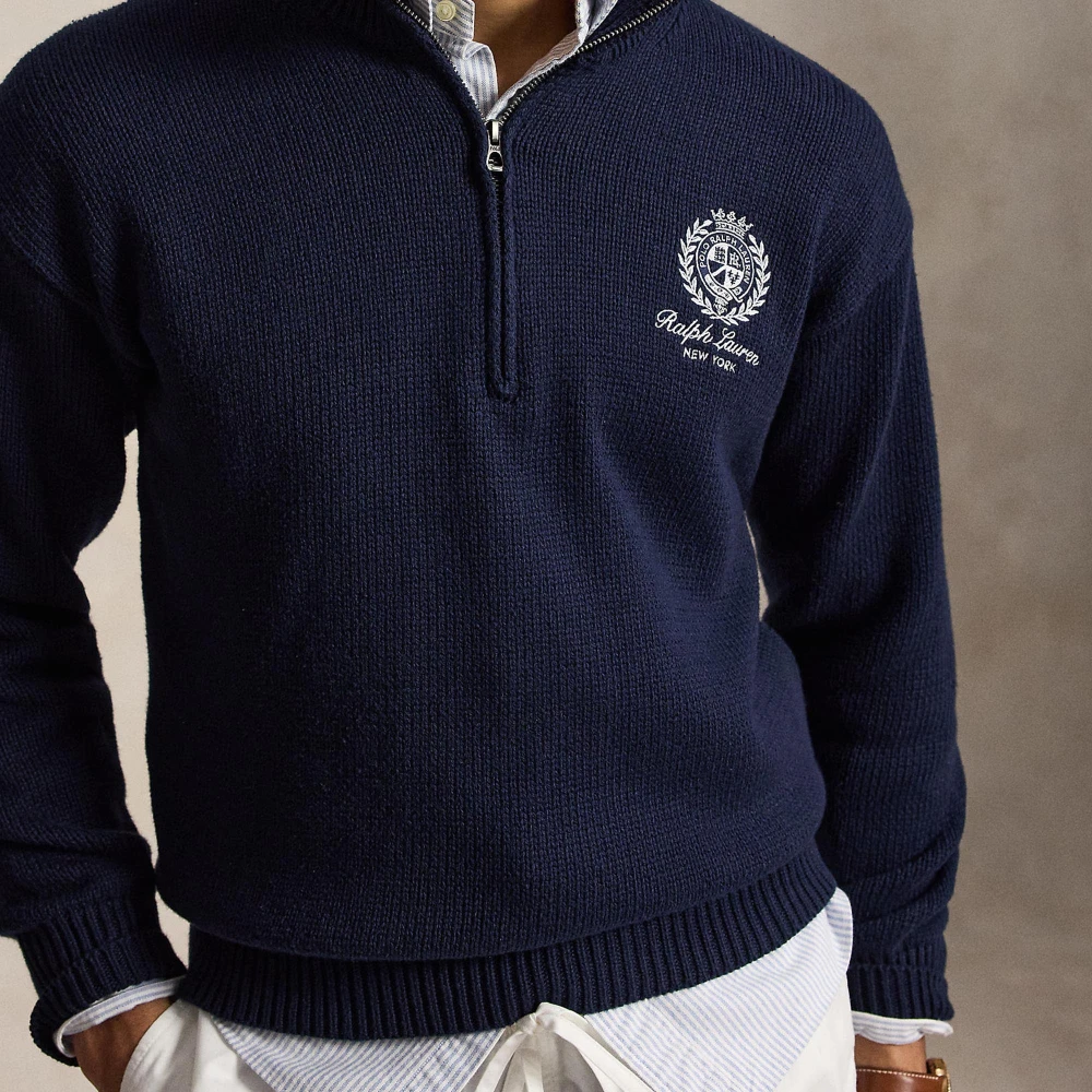 Ανδρικό Πουλόβερ Half Zip Polo Ralph Lauren