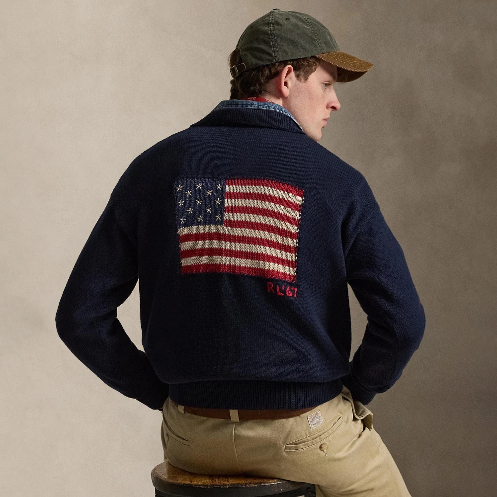 Ανδρική Πλεκτή Polo Μπλούζα Polo Ralph Lauren