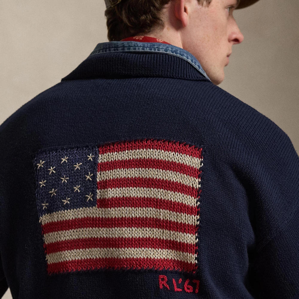 Ανδρική Πλεκτή Polo Μπλούζα Polo Ralph Lauren
