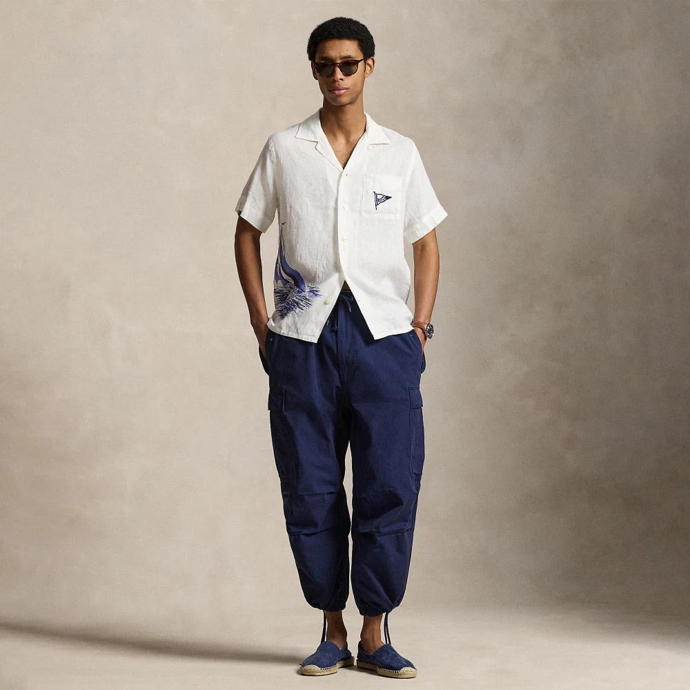 Ανδρικό Υφαντό Παντελόνι Cargo Polo Ralph Lauren