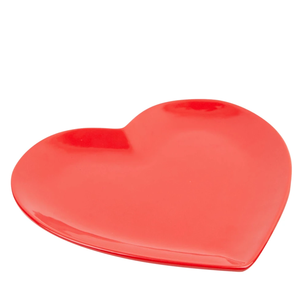 Μεγάλο Κόκκινο Πιάτο DOIY Love Collection