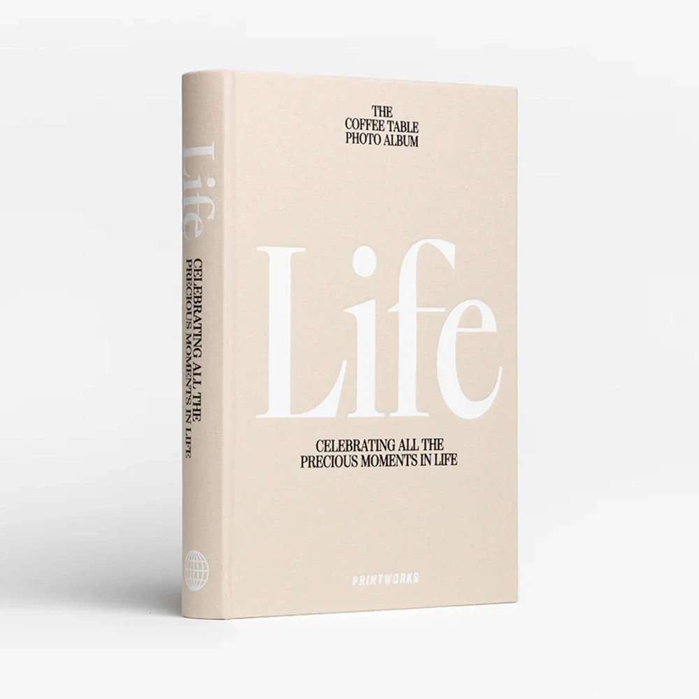 Photo Book -Life μπεζ Print Works