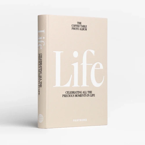 Photo Book -Life μπεζ Print Works