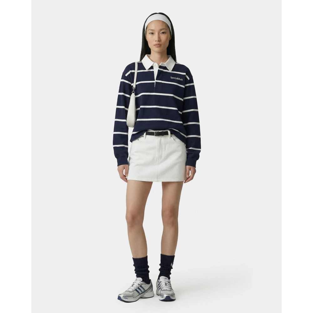 Unisex Polo Sporty & Rich με Ρίγες