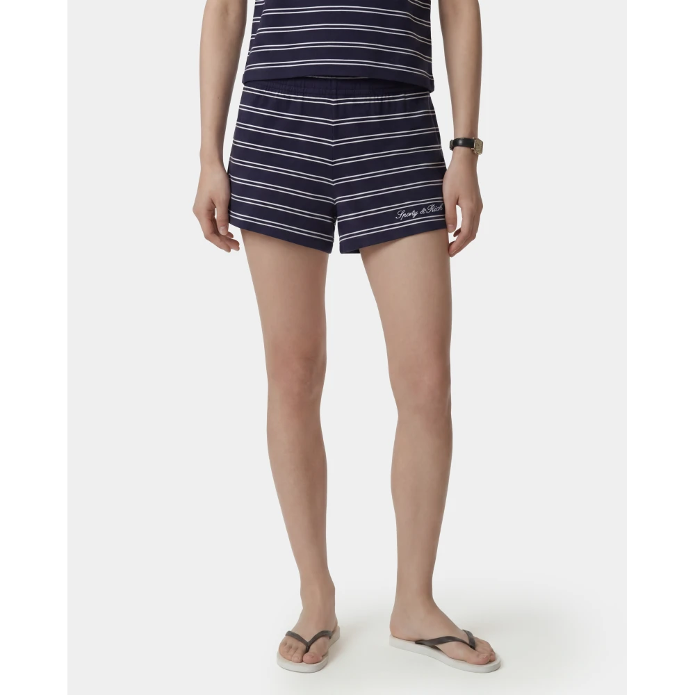 Unisex Polo Sporty & Rich με Ρίγες